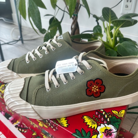 Kenzo School Low Top Sneakers size 44(US 10 Men) - Picture 2 of 6